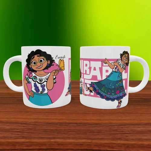 Kit Imprimible Plantillas Tazas Encanto Sublimación M6