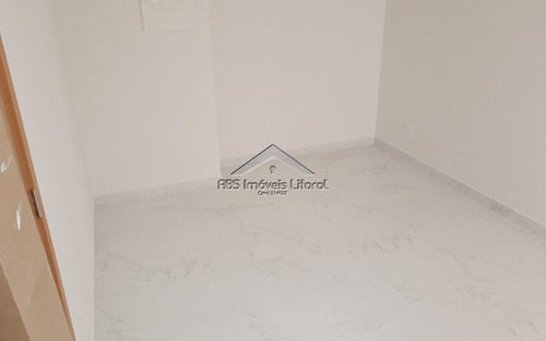 Imagem 2 de 15 de Apartamento 2 Dormitórios Com Suíte Na Vila Caiçara Na Praia Grande - Sp
