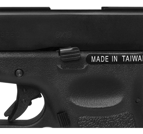 Pistola De Airsoft À Gás Gbb G17 6mm + Carregador + Bb's