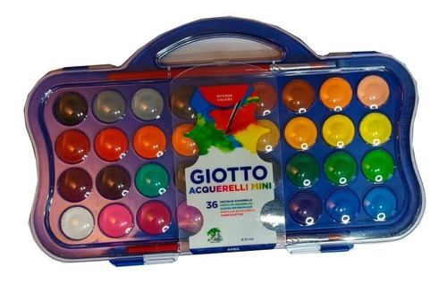 Set De Acuarelas Giotto 36 Colores