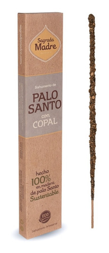 Sahumerio Palo Santo Con Copal - Sagrada Madre