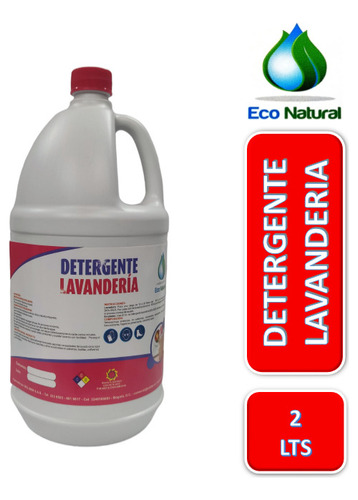 Detergente Lavandería Liquido 2 Lts - L a $8200