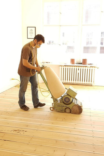 Pulida Y Lacada De Pisos De Madera