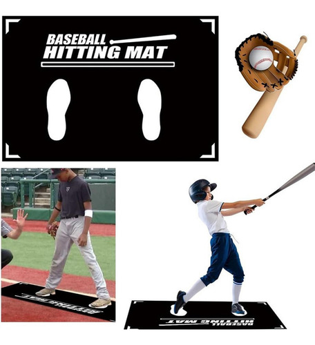 Estera Para Golpear De Béisbol, Equipo De Práctica 50x80cm