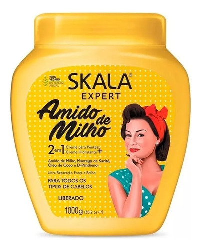 Crema De Tratamiento Skala Amido De Milho