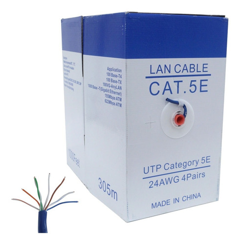 Cable Utp Exterior Bobina De 305m