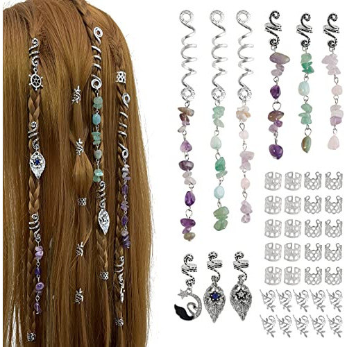 Frdtluthw Accesorios De Pelo De Plata, Colgante De X8jmt