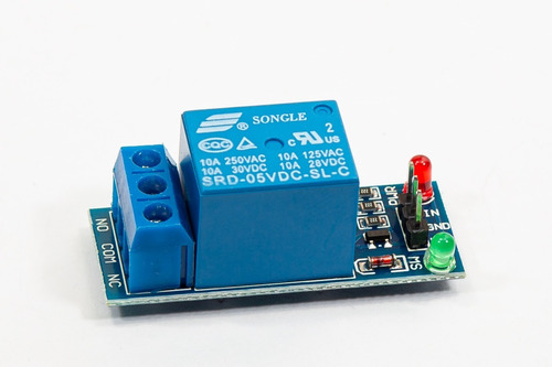 Imagen 3 de 7 de Modulo Rele P/arduino 5v Bornera Contactos 250v 10a