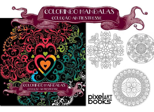 Livro Sketchbook Desenho Tatoo Tatuagem Colorindo Mandalas