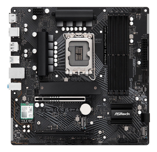 Motherboard Asrock B760m Pg Lightning Wifi,ddr5 7200mhz (oc)