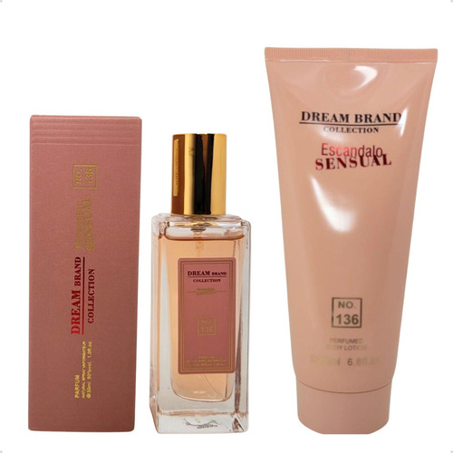 Dream Brand Collection Tubete 136 30ml e Creme 136 200ml Feminino