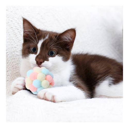 L Pelota Elástica W Funny Cat Toy Juguetes Creative Col Mk0w