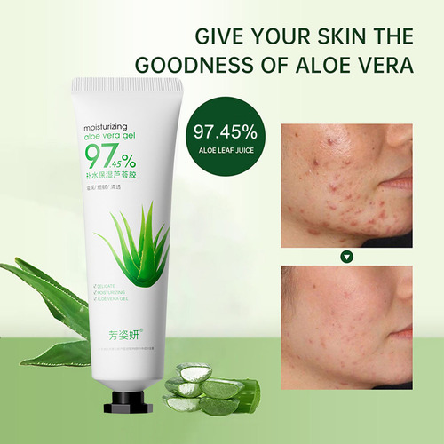 Corpo De Aloe Com Pele De Aloe Para Pele Seca Rosácea Psoria