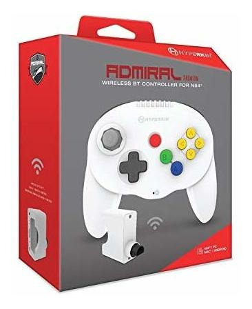 Control N64 Controlador Hyperkin Admiral Premium Bt Para N