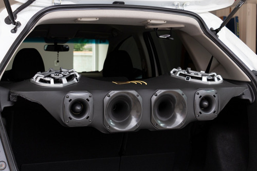 Tampão Constelation Instalado Jbl 520 Rms 2 6x9 + Módulo 800
