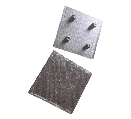 2 Tapas Extremos De Perfiles T/bosch De 40x40mm 4pines