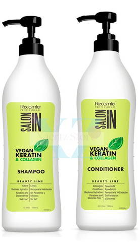 Kit Vegan Keratin Litro Recamie - L a $44850