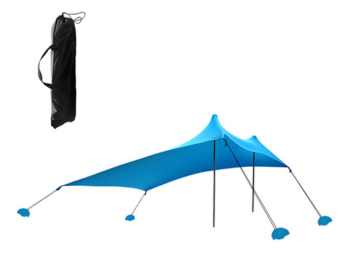 Toldo Con Bolsas De Arena Para Playa, Campamento, Pesca