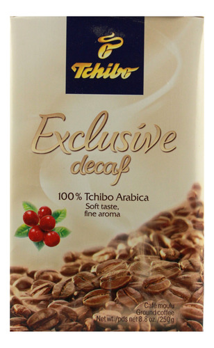 Tchibo Exclusivo Cafe Molido Descafeinado 2 Paquetes X 8.8 O