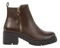 Comprar Botines Mujer Con Cierre Tierra Bendita 1141944 Tacón Ancho