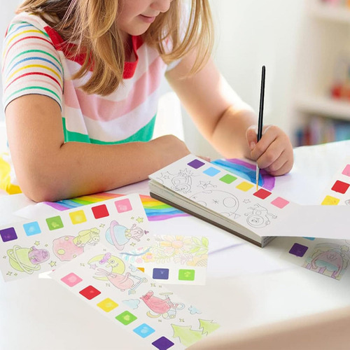 X Mini Paint Pad, Typo Mini Paint Pad, Watercolor Paint Pad,
