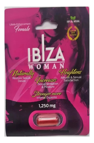 Ibiza Gold 1 Pastilla Vigorizante Mujer 5 Días De Efecto