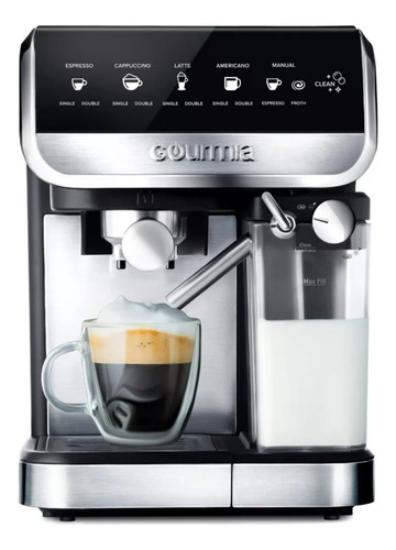 Cafetera Espresso Digital/espumador Automático Gourmia