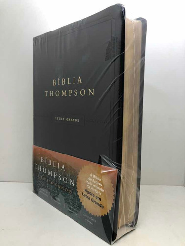 Biblia Estudo Thompson Letra Grande - Preta