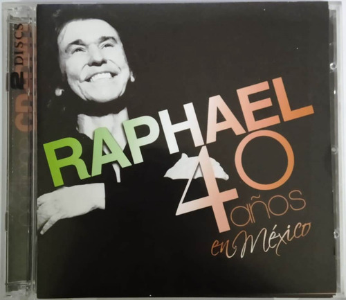 Raphael - 40 Años En México Dvd + Cd