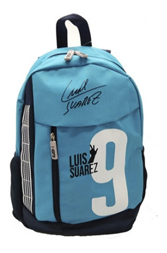 Mochila Selección Uruguaya De Fútbol Luís Suárez 9 De Niño