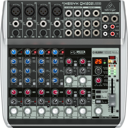 Console Behringer QX1202USB Xenyx de mistura 110V