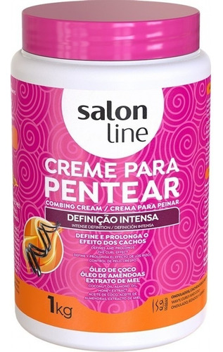 Crema De Peinar Salon Line Rizos Definicion Intensa 1 Kilo