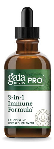 Fórmula Inmune 3 En 1 Gaia Herbs Pro 59 Ml