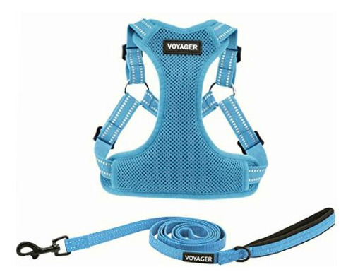 Best Pet Supplies Voyager Step-in Flex Dog Harness And Color Azul bebé (paquete de tirantes)