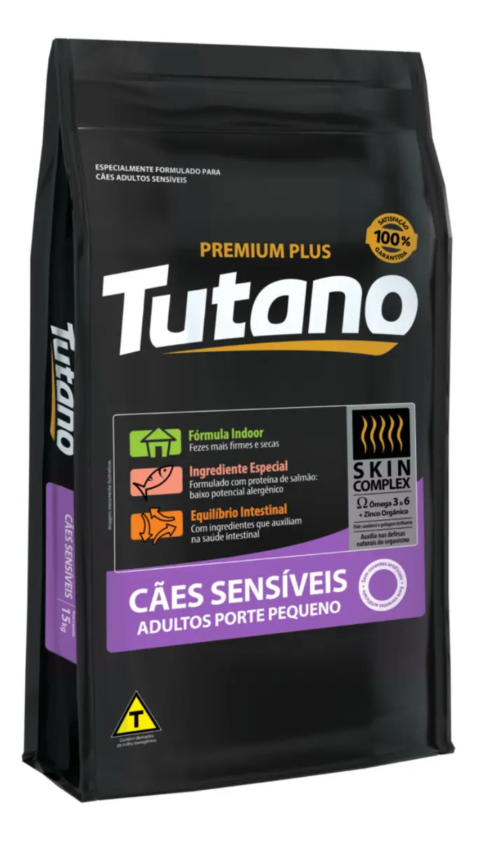 Tutano Ração Para Cães Sensíveis Porte Pequeno 10,1kg