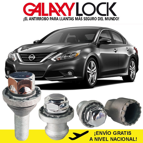 Birlos Seguridad Nissan Altima Exclusive Galaxylock Original