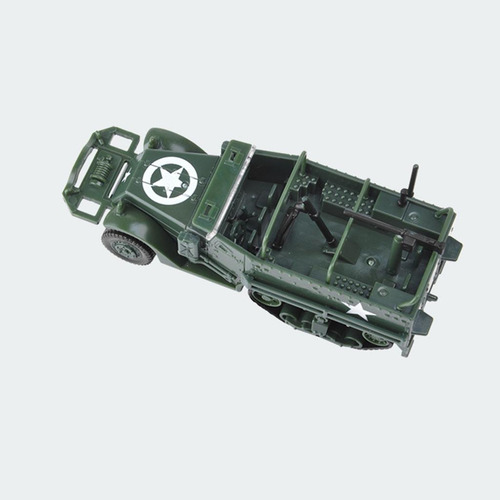 3 Modelo De Vehículo De Media Pista 1/72 Juguetes Modelo De