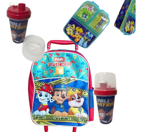 Mochila Paw Patrol, Excelente Calidad