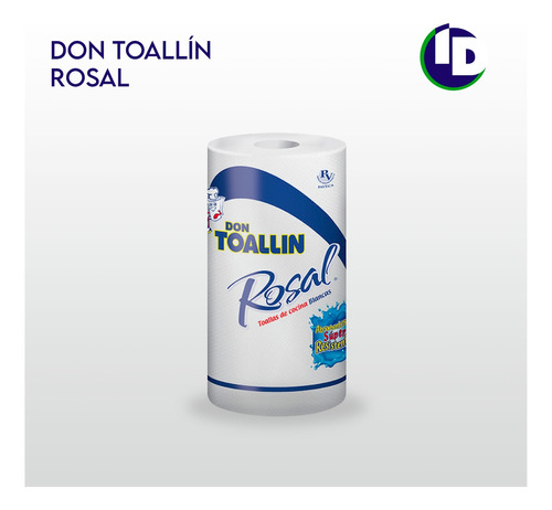 Toallin Don Toallin Multiusos Rosal 80 Hojas Bulto 24 Rollos