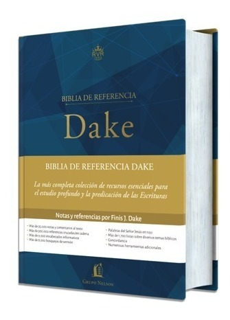 Biblia De Referencia Dake Reina Valera 1960 Tapa Dura