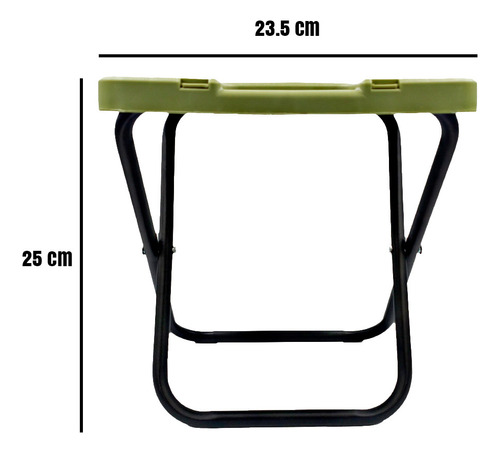 Silla Plegable Camping Playa Portátil Asiento Multiusos