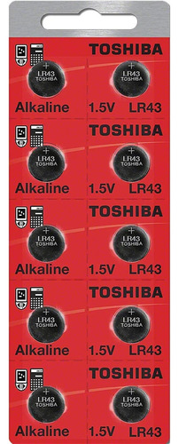 Pila Toshiba Lr43 Ag12 1.5v Blister X10