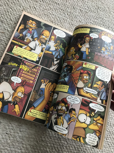 Lo Mejor De Los Simpsons Comics Vol 7 Original Español (Usado)