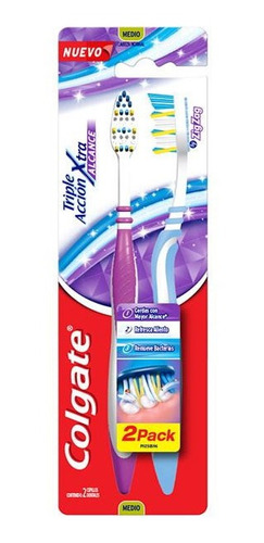 Cepillo Dental Colgate Zig Zag Suave X2