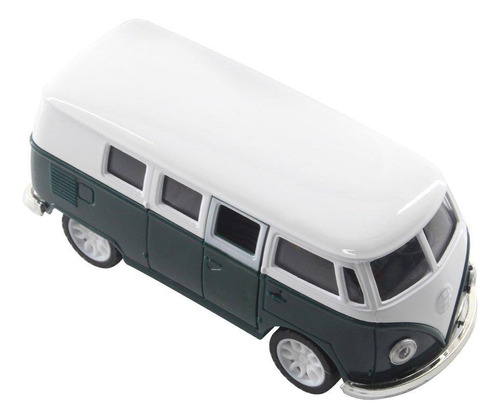 Miniatura Carro Volkswagen Kombi Verde