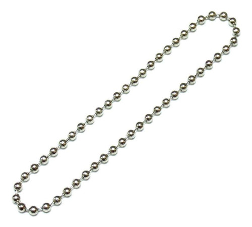 # 10 Cadena Niquel Placa Metal Bead Para Embrague Roller 36 