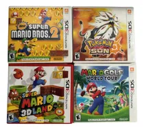 Comprar Lote Juegos Nintendo 3ds Pokemon, Mario