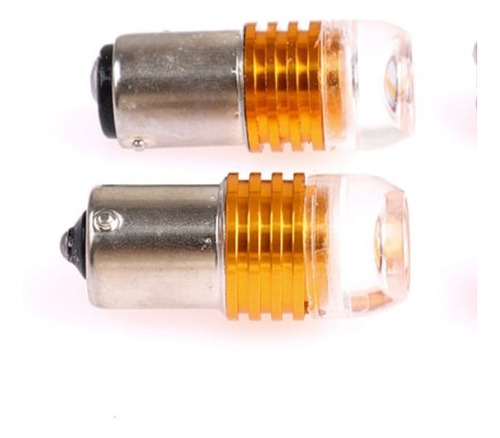 Par Ampolletas Led 1 Contacto 5w 1156 Luz Cruce O Reversa