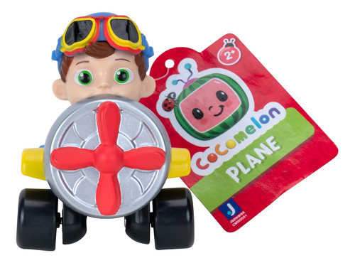 Mini Vehículo Cocomelon Plane - Cuenta Con Tomtom Con Gafas