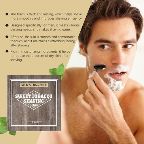 Jabón De Afeitar Cleanser Deeps Cleanser Facial Foam Para Ho